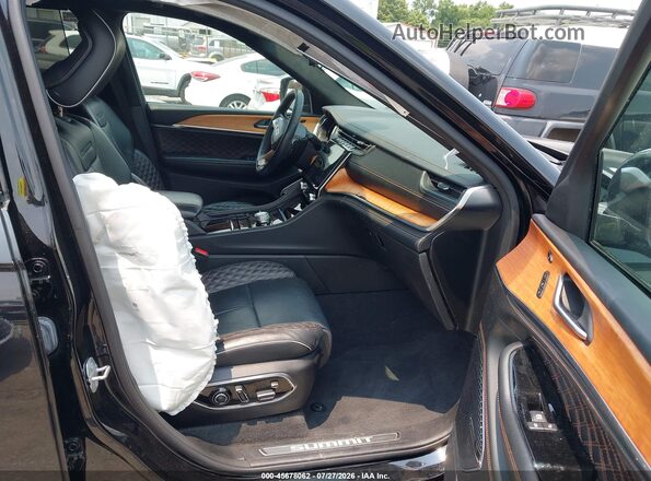 1C4RJKEG2M8130522 2021 JEEP GRAND CHEROKEE L Black Front interior view