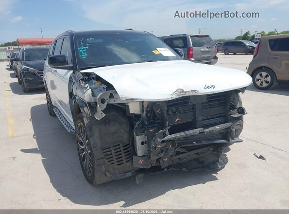 1C4RJKEG6N8502669 2022 JEEP GRAND CHEROKEE L White Вид спереду
