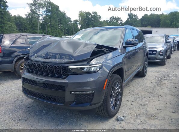 1C4RJKEG7S8769198 2025 JEEP GRAND CHEROKEE L Gray Front left
