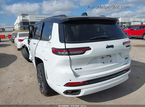 1C4RJKEG8S8660040 2025 JEEP GRAND CHEROKEE L White Trasero izquierdo