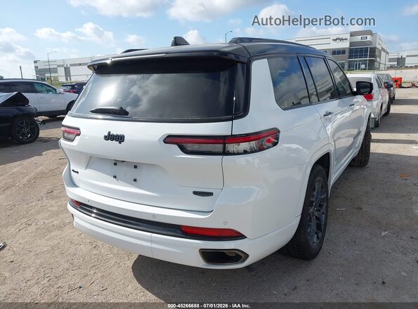 1C4RJKEG8S8660040 2025 JEEP GRAND CHEROKEE L White Trasero derecho
