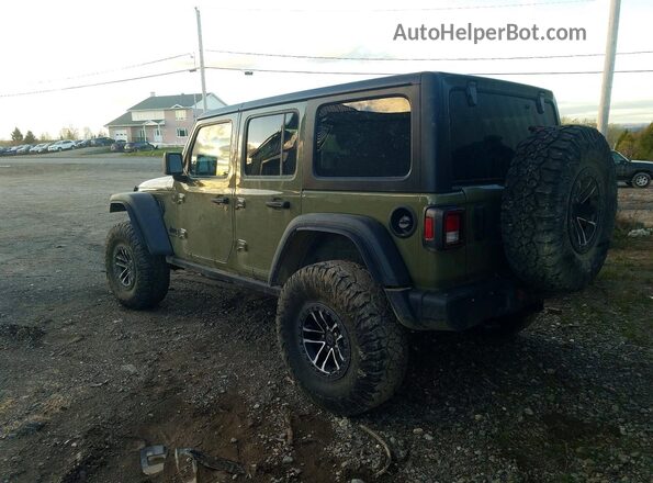 1C4RJXDG5SW603157 2025 JEEP WRANGLER Green Задня ліва чверть