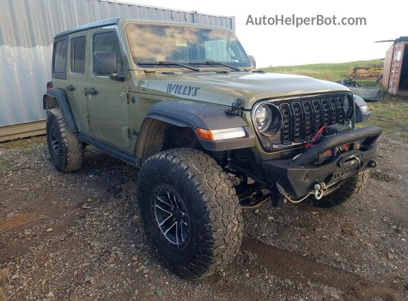 1C4RJXDG5SW603157 2025 JEEP WRANGLER Green Передня права чверть