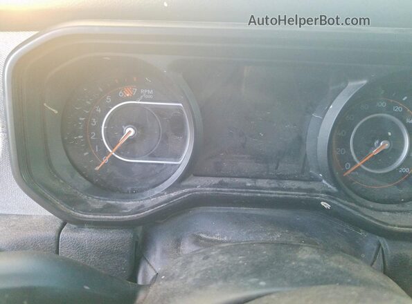 1C4RJXDG5SW603157 2025 JEEP WRANGLER Green Вид щитка приладів