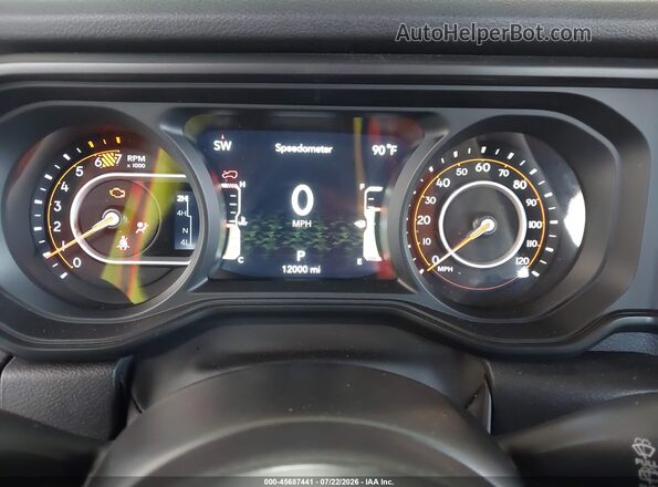 1C4RJXDN9SW513962 2025 JEEP WRANGLER Black უკანა სავარძლების ხედი