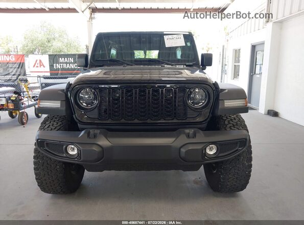 1C4RJXDN9SW513962 2025 JEEP WRANGLER Black უკანა სალონის ხედი