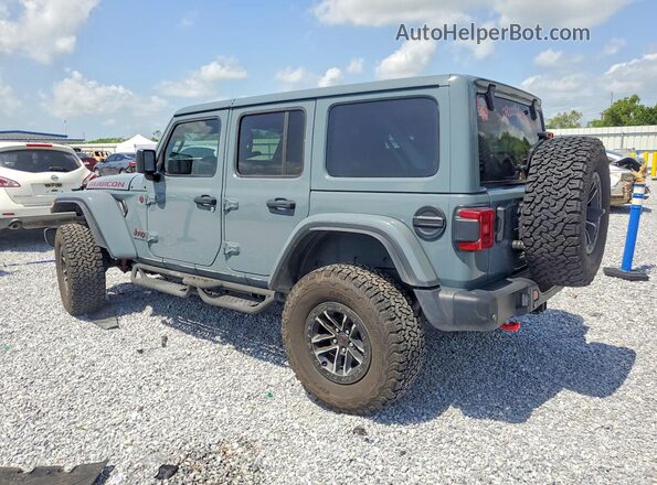 1C4RJXFG2RW165401 2024 JEEP WRANGLER Синий Задняя левая четверть