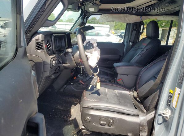 1C4RJXFG2RW165401 2024 JEEP WRANGLER Синий Вид салона спереди