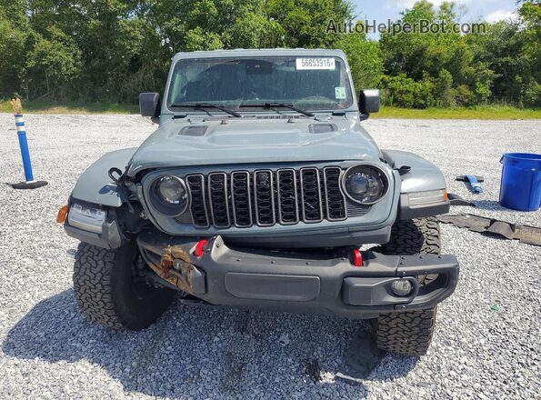 1C4RJXFG2RW165401 2024 JEEP WRANGLER Синий Вид спереди