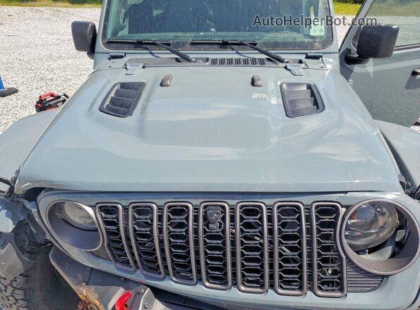 1C4RJXFG2RW165401 2024 JEEP WRANGLER Синий Вид подкапотного пространства