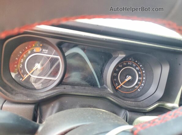 1C4RJXFG2RW165401 2024 JEEP WRANGLER Синий Вид щитка приборов