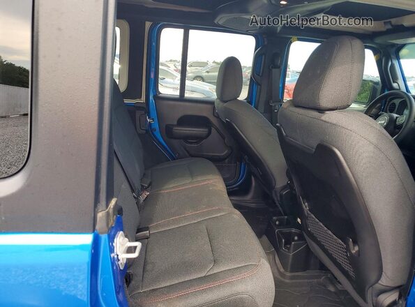 1C4RJXFG5RW150892 2024 JEEP WRANGLER Blue Widok tylnych siedzeń
