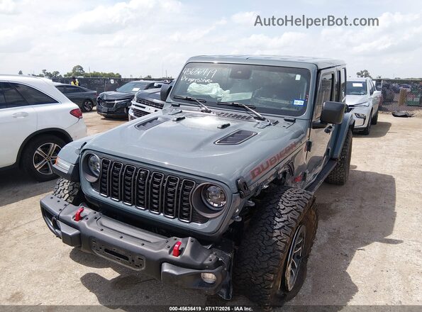 1C4RJXFG8RW260951 2024 JEEP WRANGLER Gray Vista tres cuartos delantera izquierda
