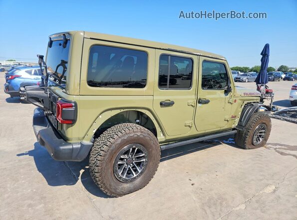 1C4RJXFN3SW626013 2025 JEEP WRANGLER Желто-коричневый Задняя правая четверть