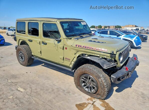 1C4RJXFN3SW626013 2025 JEEP WRANGLER Желто-коричневый Передняя правая четверть