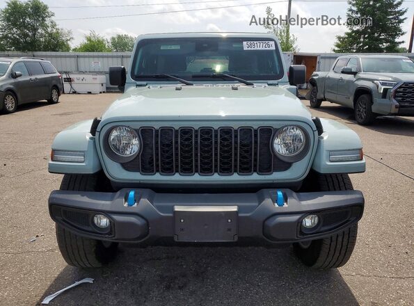 1C4RJXN63RW142539 2024 JEEP WRANGLER Blue Դիմացի տեսք