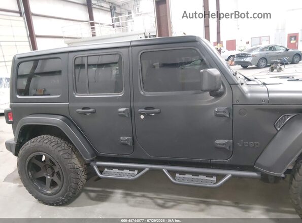 1C4RJXN66RW199236 2024 JEEP WRANGLER Gray Вид задньої частини салону