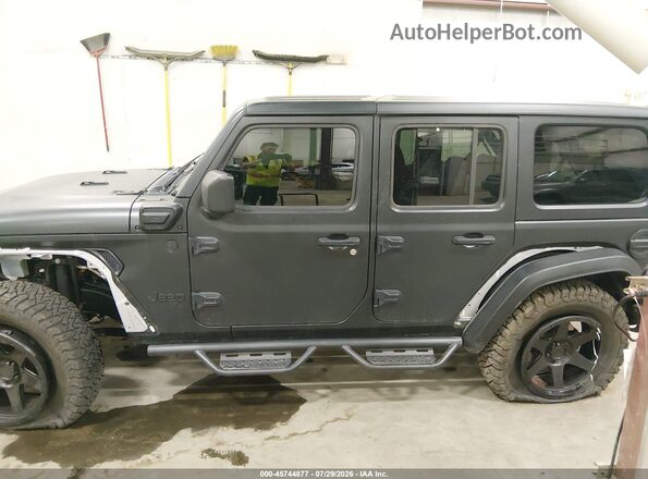 1C4RJXN66RW199236 2024 JEEP WRANGLER Gray Панорамний вид салону 360°