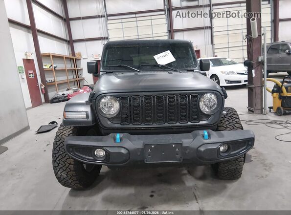 1C4RJXN66RW199236 2024 JEEP WRANGLER Gray Вид щитка приладів