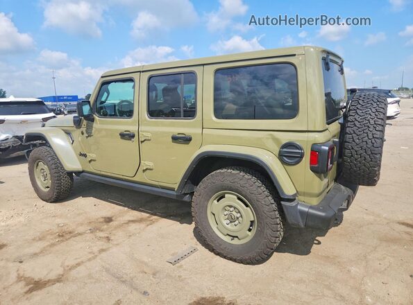 1C4RJXN68SW524510 2025 JEEP WRANGLER Зеленый Задняя левая четверть