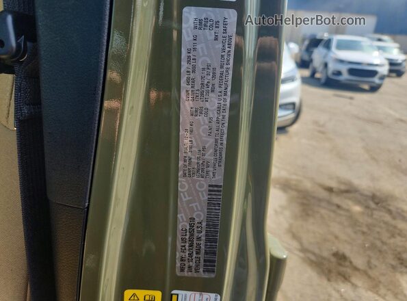 1C4RJXN68SW524510 2025 JEEP WRANGLER Зеленый Вид подкапотного пространства