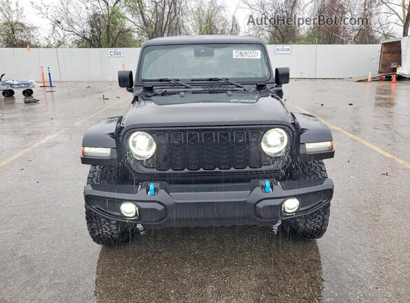 1C4RJXN69RW202033 2024 JEEP WRANGLER Black Вид спереду