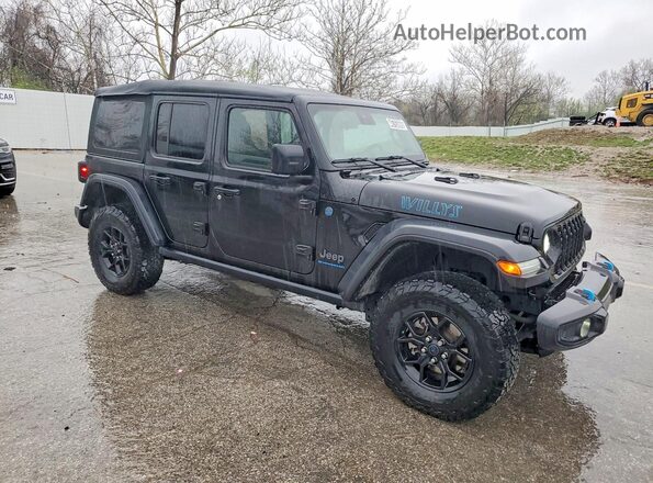 1C4RJXN69RW202033 2024 JEEP WRANGLER Black Передня права чверть