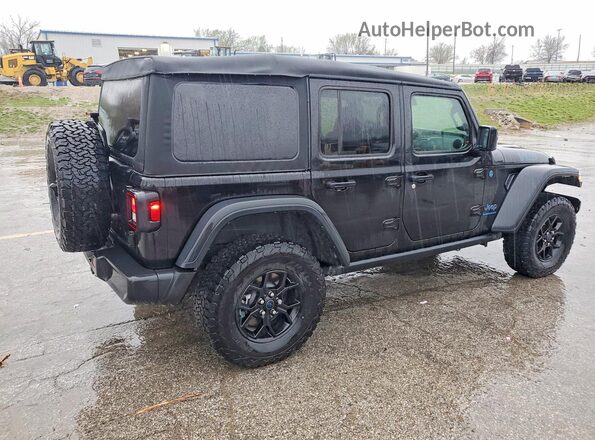 1C4RJXN69RW202033 2024 JEEP WRANGLER Black Задня права чверть