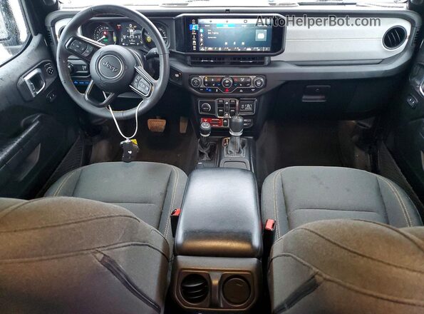 1C4RJXN69RW202033 2024 JEEP WRANGLER Black Вид панелі приладів