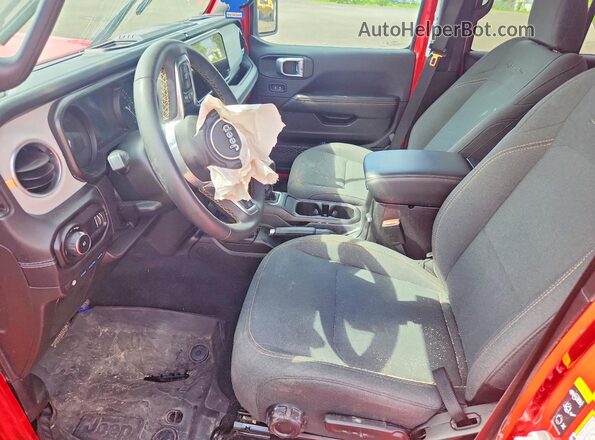 1C4RJXP60RW198709 2024 JEEP WRANGLER Red Widok wnętrza z przodu
