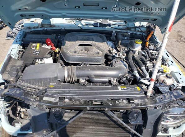1C4RJXP63RW321967 2024 JEEP WRANGLER Gray ძრავის განყოფილების ხედი