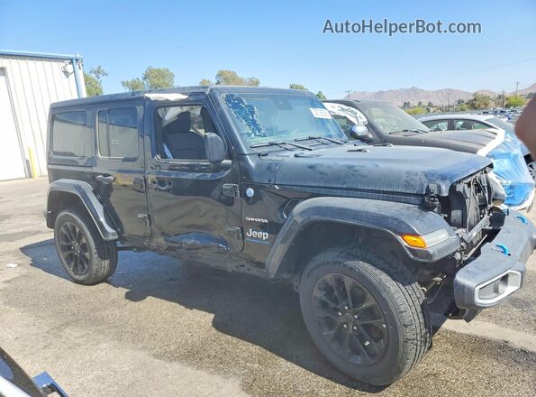1C4RJXP65RW232840 2024 JEEP WRANGLER Black Przód prawy