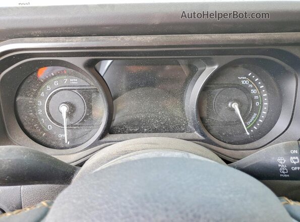 1C4RJXP65RW232840 2024 JEEP WRANGLER Black Widok zestawu wskaźników