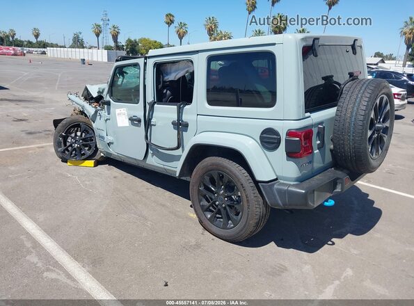 1C4RJXP66RW164516 2024 JEEP WRANGLER Light Blue Rear left