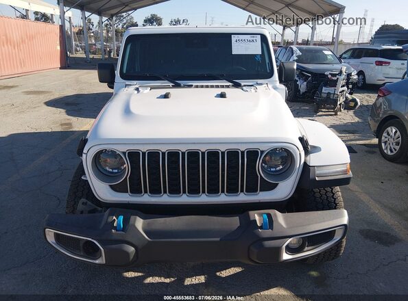 1C4RJXP67RW145859 2024 JEEP WRANGLER White Vista del cuadro de instrumentos