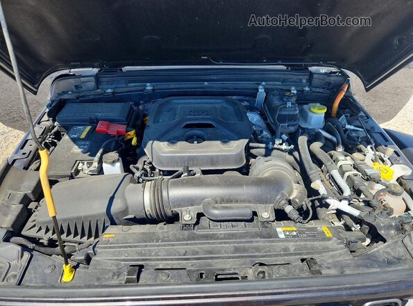 1C4RJXR62RW211683 2024 JEEP WRANGLER Black Vista del compartimento del motor