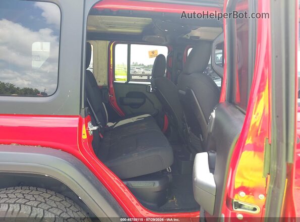 1C4RJXR64RW242109 2024 JEEP WRANGLER Red VIN կոդի պիտակի տեսք