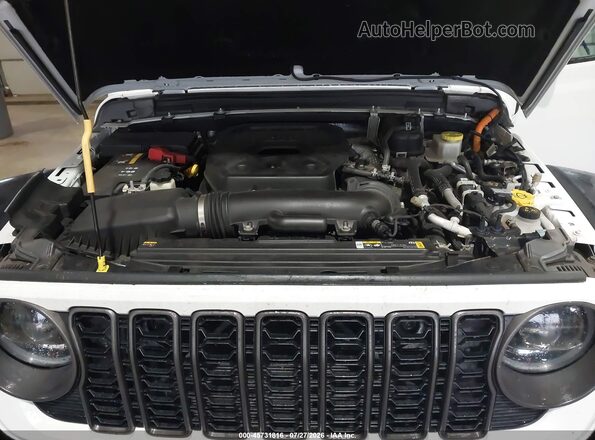 1C4RJXR68RW223613 2024 JEEP WRANGLER White Vista del compartimento del motor