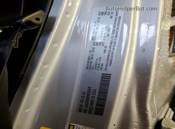 1C4RJXR68RW242470 2024 JEEP WRANGLER Silver Вид підкапотного простору
