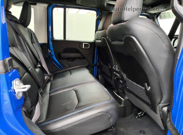 1C4RJXR6XRW186788 2024 JEEP WRANGLER Синий Вид задних сидений