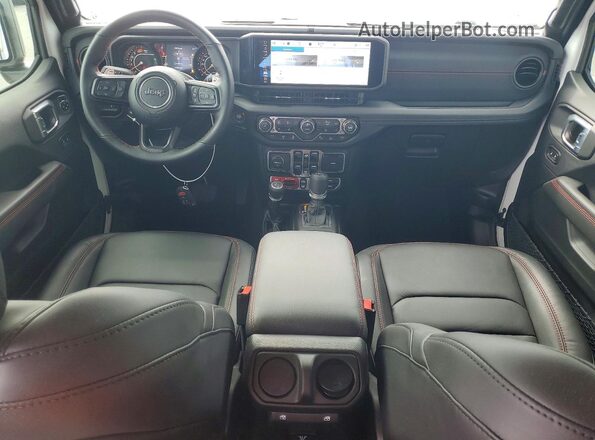 1C4RJXSJ5TW214857 2026 JEEP WRANGLER White Widok deski rozdzielczej