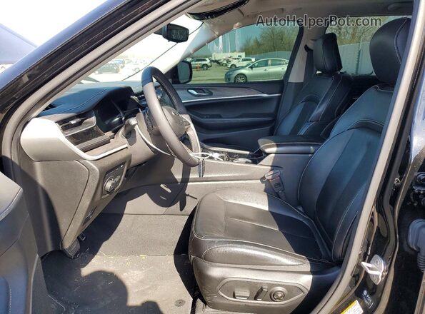 1C4RJYB60N8758322 2022 JEEP GRAND Black Front interior view