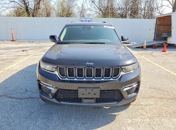 1C4RJYB60N8758322 2022 JEEP GRAND Black Front view