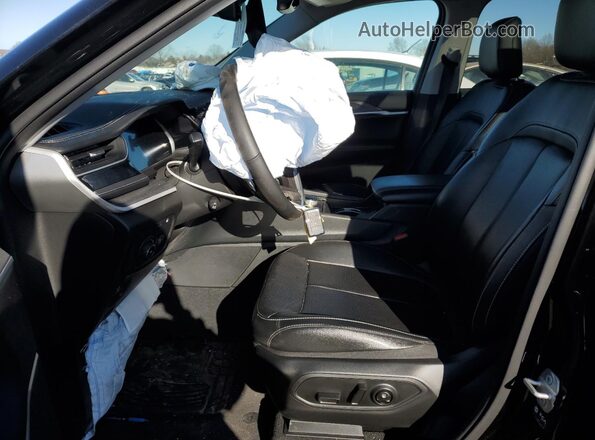 1C4RJYB60P8905760 2023 JEEP GRAND Black Widok wnętrza z przodu