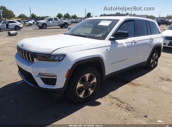 1C4RJYB60RC120672 2024 JEEP GRAND CHEROKEE 4XE White Przód lewy