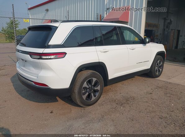 1C4RJYB60RC145779 2024 JEEP GRAND CHEROKEE 4XE White Trasero derecho