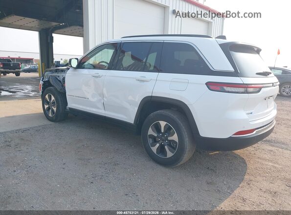 1C4RJYB60RC145779 2024 JEEP GRAND CHEROKEE 4XE White Trasero izquierdo