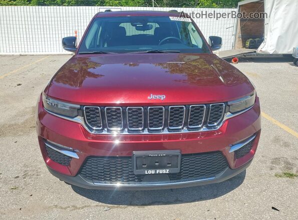 1C4RJYB63P8795044 2023 JEEP GRAND Красный Вид спереди