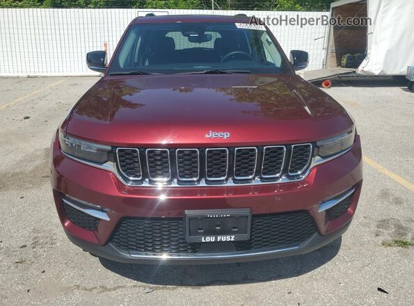 1C4RJYB63P8795044 2023 JEEP GRAND Красный Панорамный вид салона 360°