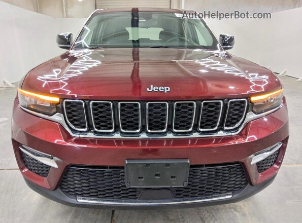 1C4RJYB63P8795044 2023 JEEP GRAND Burgundy Vista frontal